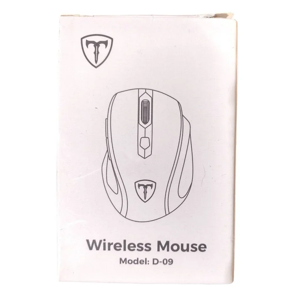 D-09 Wireless Mouse with USB Dongle